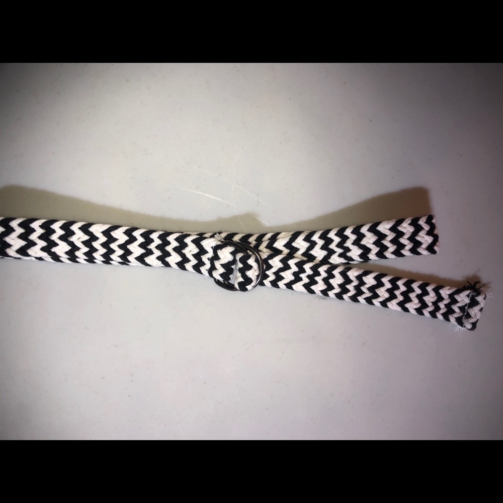 Black and White Belt
